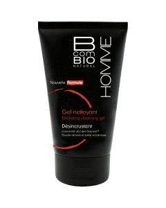 BCOMBIO HOMME gel nettoyant desincrustant tube 125 ml