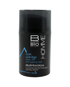 BCOMBIO HOMME soin anti-rides fortifiant flacon pompe 50 ml
