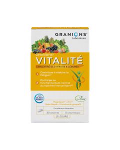 Granions vitalité 30 comprimés