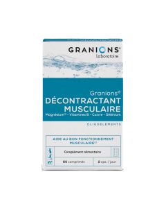 Décontractant musculaire 60 comprimés