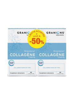 Granions Collagène 2x60 comprimés le 2e à -50%