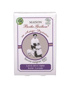MAISON BERTHE GUILHEM Savon beurre de karité /lavande bio 100 gr