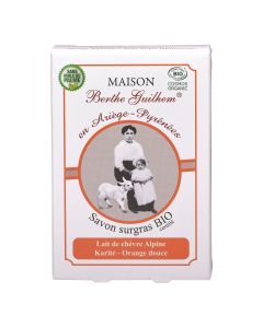 MAISON BERTHE GUILHEM Savon beurre de karité /orange douce bio