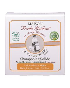 MAISON BERTHE GUILHEM Shampoing solide cheveux anti-pelliculaires bio 100g