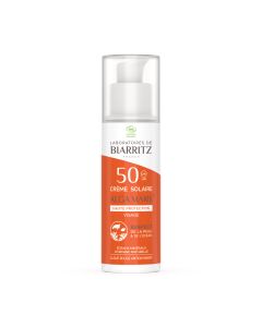 CRÈME SOLAIRE VISAGE SPF50 CERTIFIÉE BIO - 50 ML