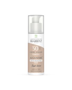 CRÈME SOLAIRE VISAGE TEINTÉE SPF30 IVOIRE CERTIFIÉE BIO - 50 ML 