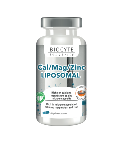 BIOCYTE CAL/MAG/ZINC LIPOSOMAL 60 GELULES