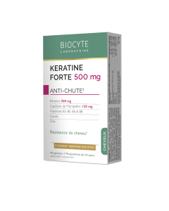 BIOCYTE KERATINE FORTE ANTI-CHUTE 40 GELULES