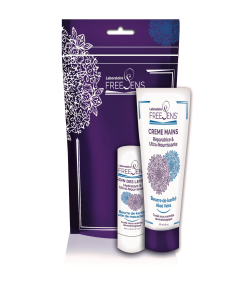 FREESENS Pochette Crème Mains 30 ml + Stick Lèvres 4 grammes