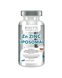 BIOCYTE ZN ZINC LIPOSOMAL 60 GELULES