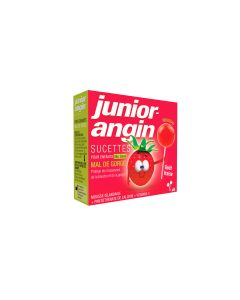 junior-angin sucettes - Boîte de 8 sucettes