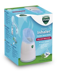Inhaleur vapeur Steam inhaler V1300EU01 (+ 2 tab.Vapopads Menthol)