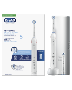 Oral-B Laboratoire Nettoyage Professionnel, Protection Et Aide Au Brossage 5, Brosse À Dents Électrique 
