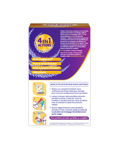 POLIDENT Nettoyant Total Action pour appareil dentaire x66