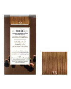 Coloration permanente huile d'argan, blond doré 7.3