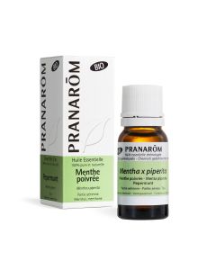 Pranarom - Menthe Poivrée BIO - Huile Essentielle Chémotypée - Digestion & Tonus - 100% Pure Et Naturelle - HECT - 5 ml