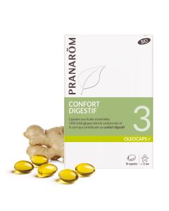 3 - Confort digestif BIO*  - 30 capsules