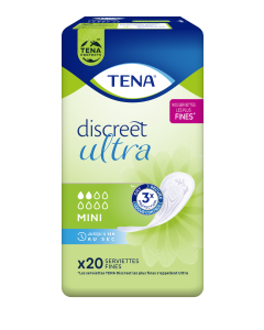 Serviettes TENA Discreet Ultra Mini x20