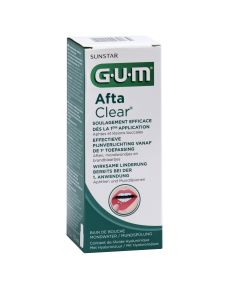 BAIN DE BOUCHE GUM AFTACLEAR  120ML