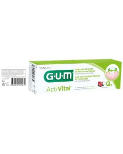 GEL DENTIFRICE GUM ACTIVITAL 75 ML LOT DE 2