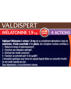 VALDISPERT 4 ACTIONS 1,9MG 30 CPR