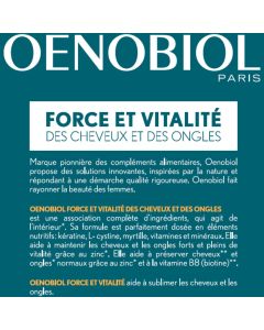 OENOB CAP FORCE ET VITALITE 60 CAPS
