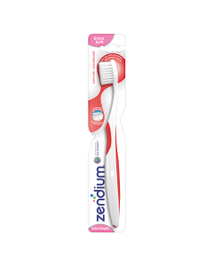 Zendium Brosse à Dents Soins Gencives Extra Souple 1 Pièce