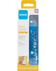 Biberon Easy Active Coloré 330 ml Garçon - Tétine débit X