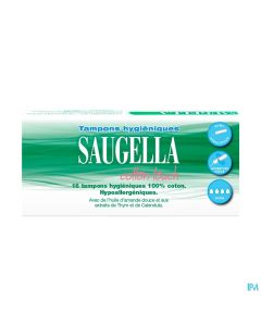 SAUGELLA COT TOUCH TAMP SUPER 16