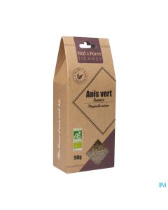 NAT&FORM TIS ANIS VERT SEM BIO 90G