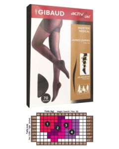 ACTIVLINE  70D COLLANT NOIR T2