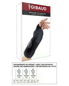 MANUGIB QUERVAIN ORTHESE POIGNET POUCE DROITE T2