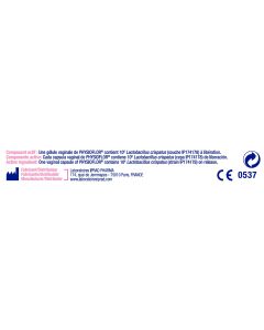 PHYSIOFLOR PROBIOTIQUES VOIE VAGINALE BOITE DE 7 GELULES DISPOSITIF MEDICAL