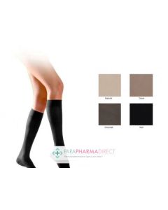 SIGVARIS2 DIAPHANE NEW CHAUSSETTE NOIRE NORM LARGE