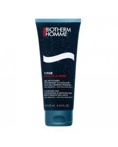 BIOTHERM HOMME T PUR GEL NETTOYANT VISAGE 125ML