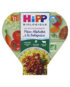 HIPP ASSIETTE PATES ALPHABET BOLOGNAISE BIO 230G