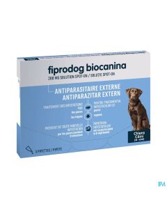 FIPRODOG 268MG SPOTON G/CHIEN PIP3