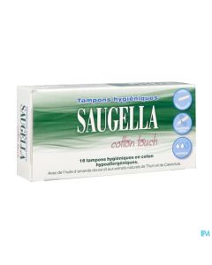 SAUGELLA COT TOUCH TAMP NORMAL 16