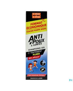 CINQ/CINQ SH NATURA A/POUX400ML