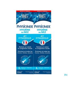 PHYSIOMER JET DYNAMIQUE 125ML X2