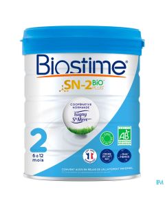 BIOSTIME LAIT BIO 2EME AGE 800G