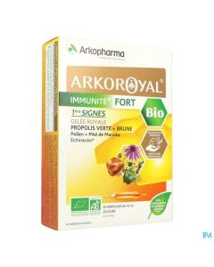 Arkoroyal Immunite Fort Bio 1er Signes Ampoule 10ml 20