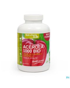 NAT&FORM ACEROLA 1000 BIO CPR100
