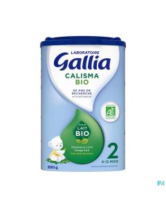 GALLIA CALISMA 2 LAIT PDR BIO 800G