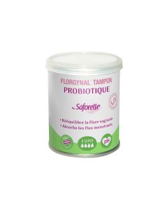 FLORGYNAL TAMPON PROBIOTIQUE SANS APPLICATEUR  SUPER BOITE DE 8