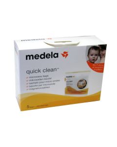 MEDELA QUICK CLEAN SAC STERILISATION MICROONDES X5