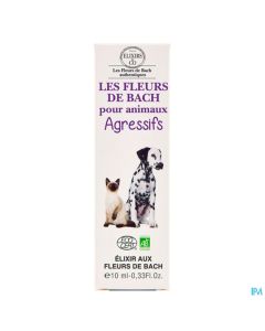 ELIX&amp;CO ANIMAUX AGRESSIFS SPR 10ML