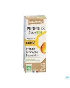 NAT&FORM BIO PROPOLIS SPR BUC 20ML