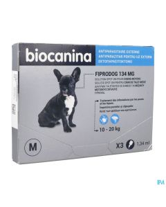 FIPRODOG 134MG SPOTON M/CHIEN PIP3