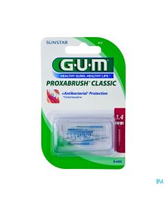 GUM PROXABRUSH CLASSIC RECH 612 X6